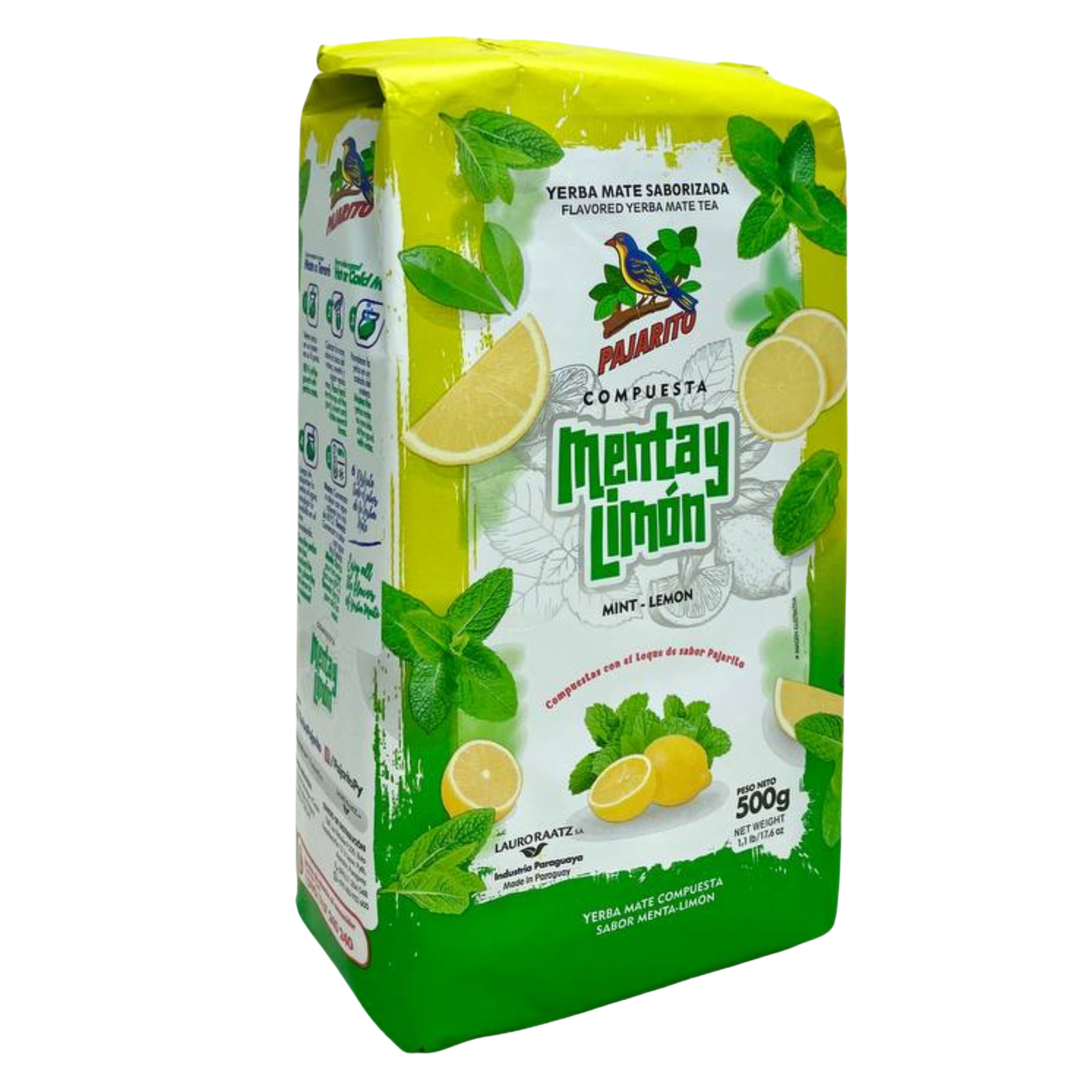 pajarito menta y limon